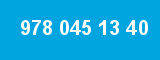 978 045 13 40